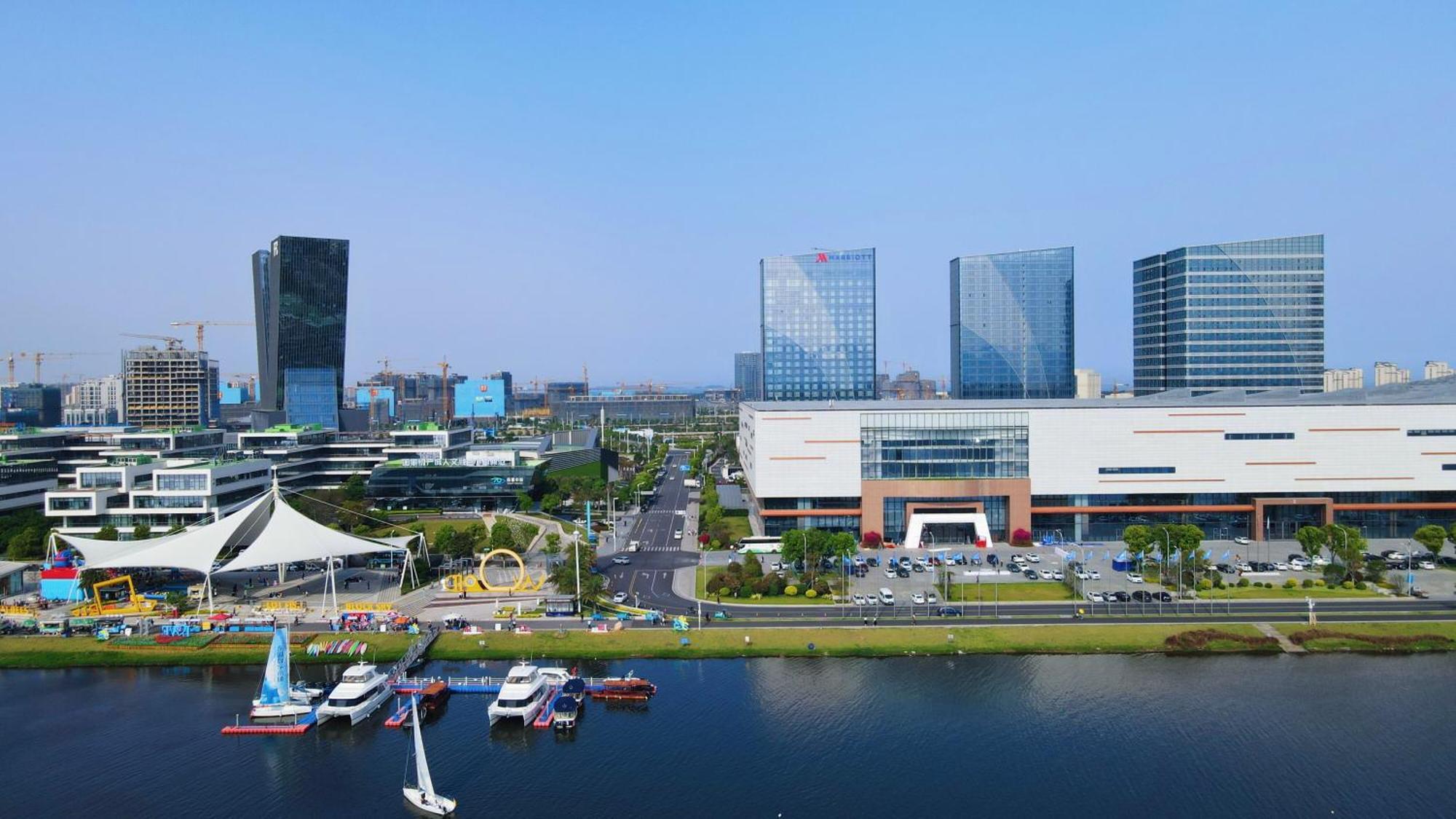 Fuzhou Marriott Hotel Riverside Екстериор снимка